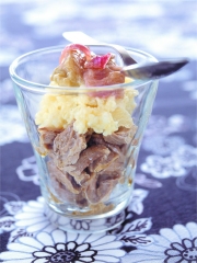 Parmentier de joue de boeuf au lard fumé
Photo : © INTERBEV / Produits Tripiers