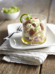 Parmentier de Pompadour Label Rouge et de Rouget
Photo : © Pompadour Label Rouge