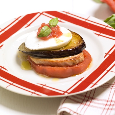 Ma parmigiana de veau
Photo : © Philippe Vaures Santamaria / Veau de la Pentecôte