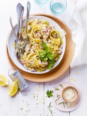 Pasta au lapin et citron
Photo : © Julie Mechali / Annelyse Chardon