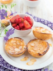 Pastel crème catalane aux amandes
Photo : © Patricia Kettenhofen / Elle&Vire