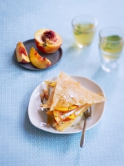 Pastilla aux Nectarines jaunes de nos Régions et aux pistaches
Photo : © Pêches de nos Régions