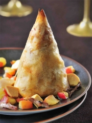 Pastilla de Noël, Dinde et Foie Gras
Photo : © Marque Repère / Francesca Mantovani