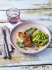 Pavé de Veau Rôti, Anchoïade et Asperges Vertes en Salade
Photo : © Bravo le Veau / Amélie Roche