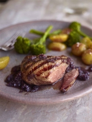 Recette Pavés d'agneau aux échalotes