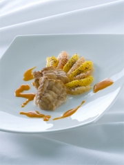 Recette Pavés de lotte poêlée aux agrumes