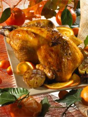 Pintade fermière des Landes
au miel et aux agrumes
Photo : Volailles Fermières des Landes