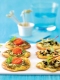 Minis pizzas � la Mozzarelle, Aubergine et Pesto