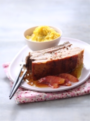 Poitrine de veau, gingembre et orange
Photo : © Veau de la Pentecôte / Amélie Roche &ndash; Stylisme : Bérengère Abraham