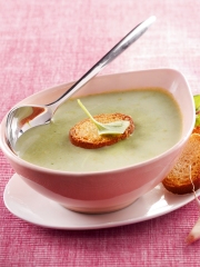 Recette Potage aux Fanes de Radis