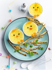 Poussins crèmes parmesan
Photo : © Patricia Kettenhofen / Elle&Vire