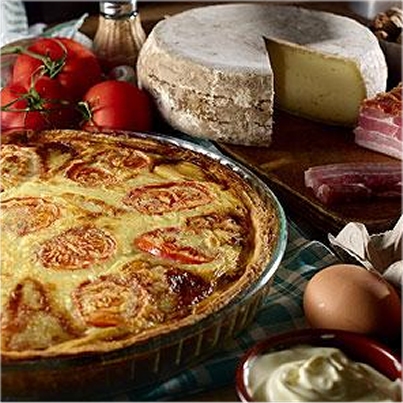 Quiche à la Tomme de Savoie
Photo : © Pedro Studio