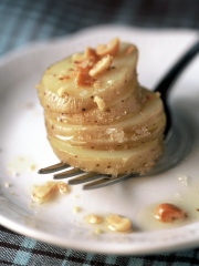 Ratte du Touquet© cuites à la vapeur, cacahuètes «en huile et croquantes»
Photo : © Mallet/Martin