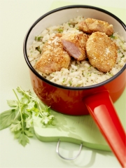 Risotto au ris d'agneau