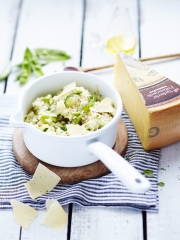 Recette Risotto vert crémeux au Vacherin Fribourgeois AOP