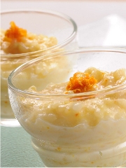 Riz au Lait à l'Orange et au Safran