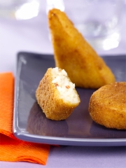 Riz pané crémeux à l'Emmental