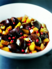 Rognons belle-mère, mangue et sauce aigre-douce
Photo : © Aubanel / Jean-François Mallet