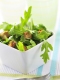 Roquette croquante aux croutons