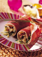 Roulade de jambon au Beaufort
Photo : © Atelier Sylvain Madelon