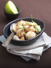 Noix de Saint-Jacques panées aux amandes et noisettes
Photo : © OFIMER / Mixture