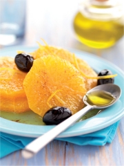 Salade d'oranges à l'huile d'olive de Corse
Photo : © Pierre-Louis Viel / Stylisme : Valery Drouet