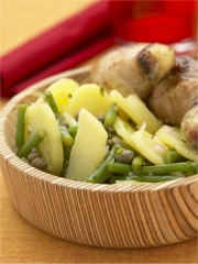 Salade de pommes de terre et haricots
Photo : © Fous de Pommes de Terre