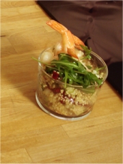 Salade croquante et acidulée pommes, betterave et quinoa
Photo : © Repas Divin - Seprem Production