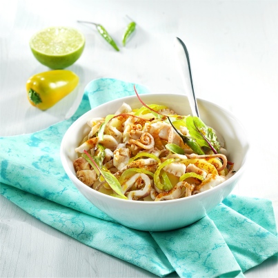 Salade de poulpe au paprika
Photo : © Pavillon France