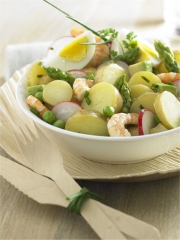 Salade de Printemps à la Ratte du Touquet
Photo : © Domitille Langot / La Ratte du Touquet