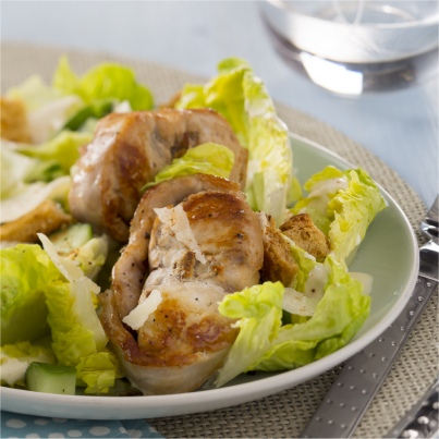 Salade de Râbles façon Caesar
Photo : © L'Atelier des Chefs