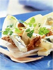 Recette Salade d'endives au gorgonzola