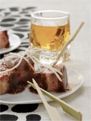 Salmis de pigeon d'Anjou et julienne de céleri