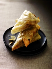 Recette Samossas sucrés salés au Pélardon