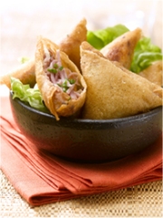 Samoussas au râpé de jambon
Photo : © Fleury Michon pour C'est dit, c'est écrit !