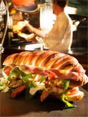 Sandwich façon Hot-Duck
Photo : © Christophe Bielsa