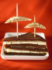 Club-Sandwich 3P : Picodon, Poire et Pain d'épices
Photo : © CIFC