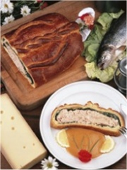 Coussin de saumon au Comté
Photo : © CIGC