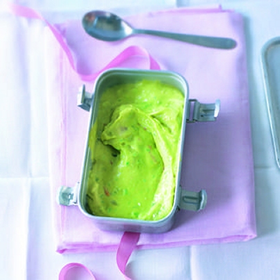 Sorbet à l'avocat
Photo : © Valéry Guedes / Stylisme : Natacha Arnoult