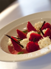 Recette Soupe de fraises à la crème selloise