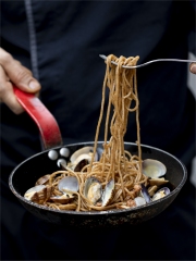 Spaghetti aux Seiches et Palourdes
Photo : © ITA World Pasta Day