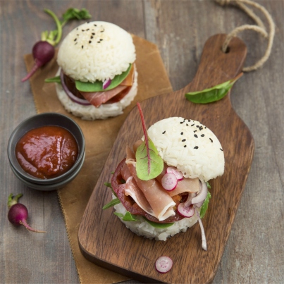 Sushi façon Burger
Photo : © Aoste