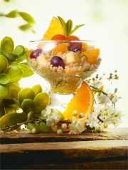 Taboulé Sucré-Salé au Beaufort
Photo : © Atelier Sylvain Madelon