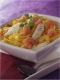 Tagliatelles fra�ches au grenadier et petites crevettes roses