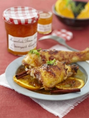 Recette Tajine de poulet à la Marmelade d'Oranges Amères Bonne Maman®
