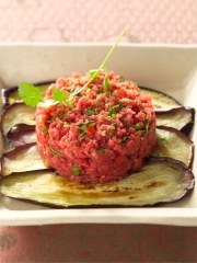 Tartare de bœuf version asiatique
Photo : © Edouard Sicot / INTERBEV