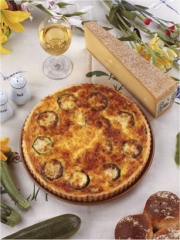 Tarte à la courgette et au Comté
Photo : © CIGC