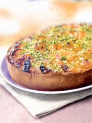 Tarte abricots pistaches
Photo : © J.F Hamon