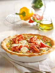 Tarte Jambon de Bayonne et Chèvre Frais
Photo : © Bonneterre