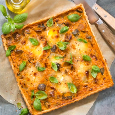 Tarte aux Légumes Bio
Photo : © Carrefour Bio